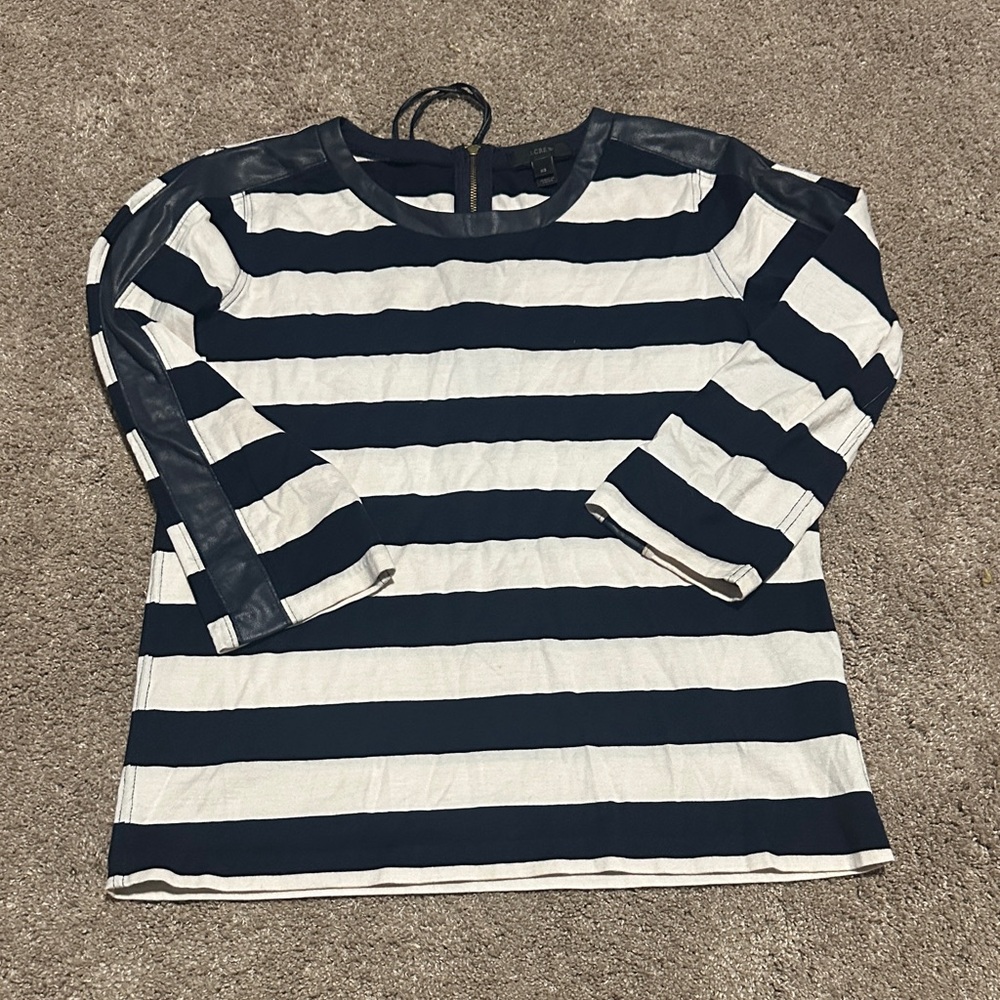 J.Crew Shirt with Faux accent